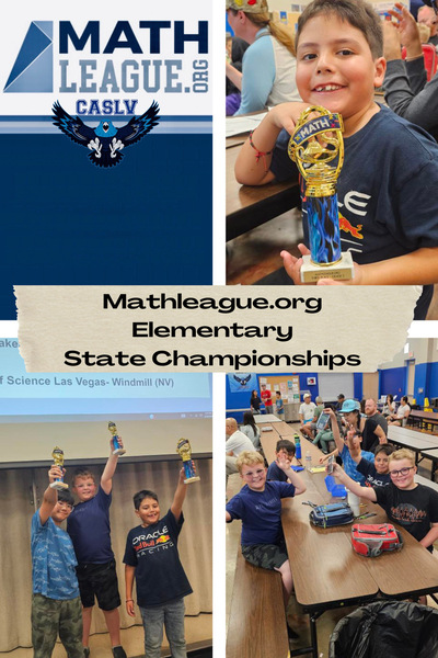 Mathleague.org Elementary State Championships Results!